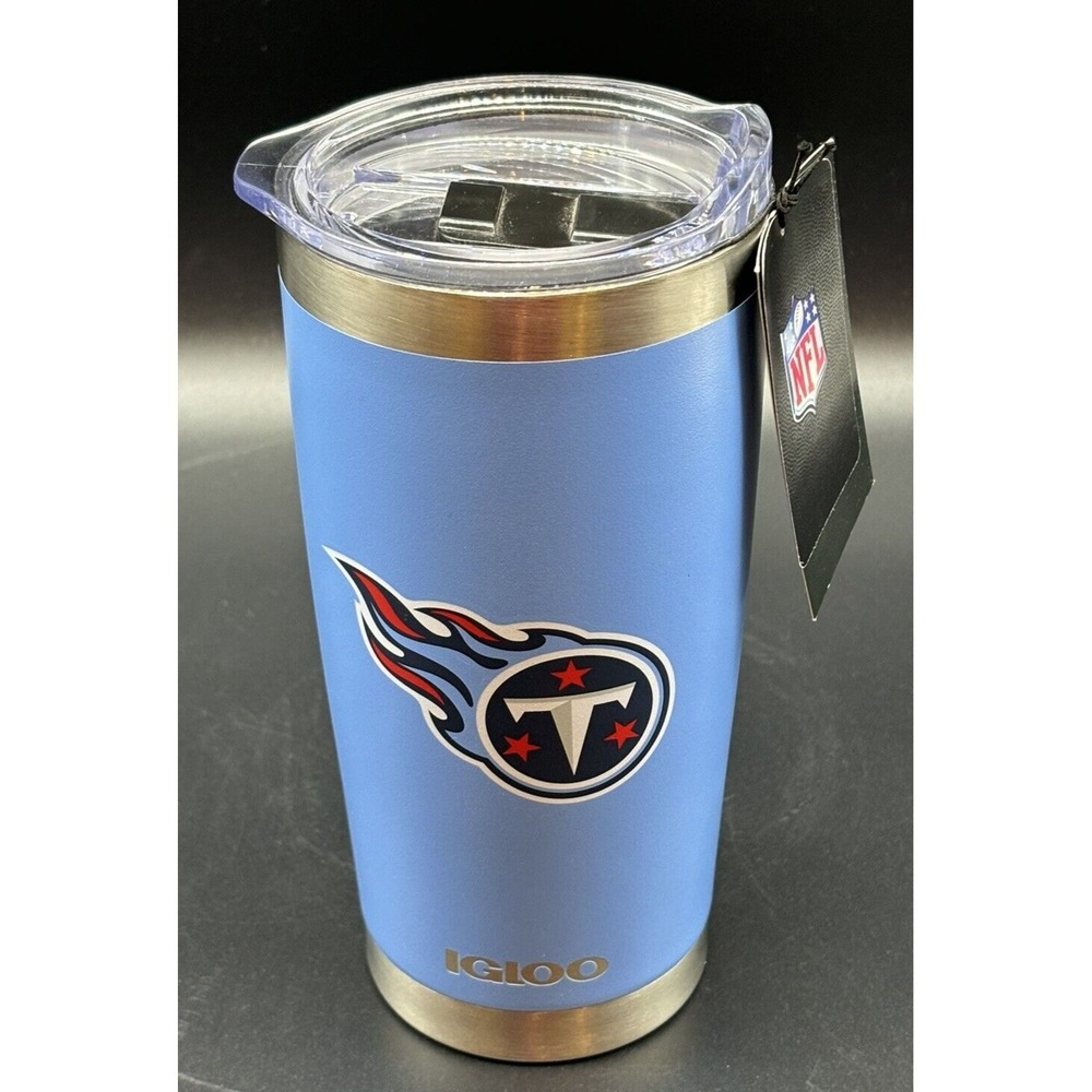 Tennessee‎ Titans NFL Stainless Steel 20 oz Tumbler W/ Lid New